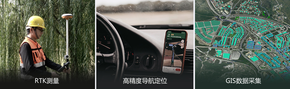 適用于RTK測量、高精度導(dǎo)航定位、GIS數(shù)據(jù)采集